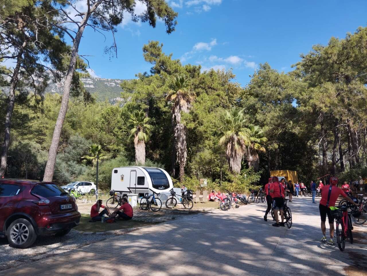 Akyaka Gökova Konaklamalı Orman Parkı, Bisikletçileri Ağırladı 6